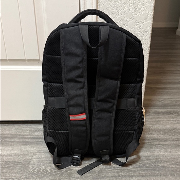 Sleek Black Men's Backpack - Picture 4 of 5